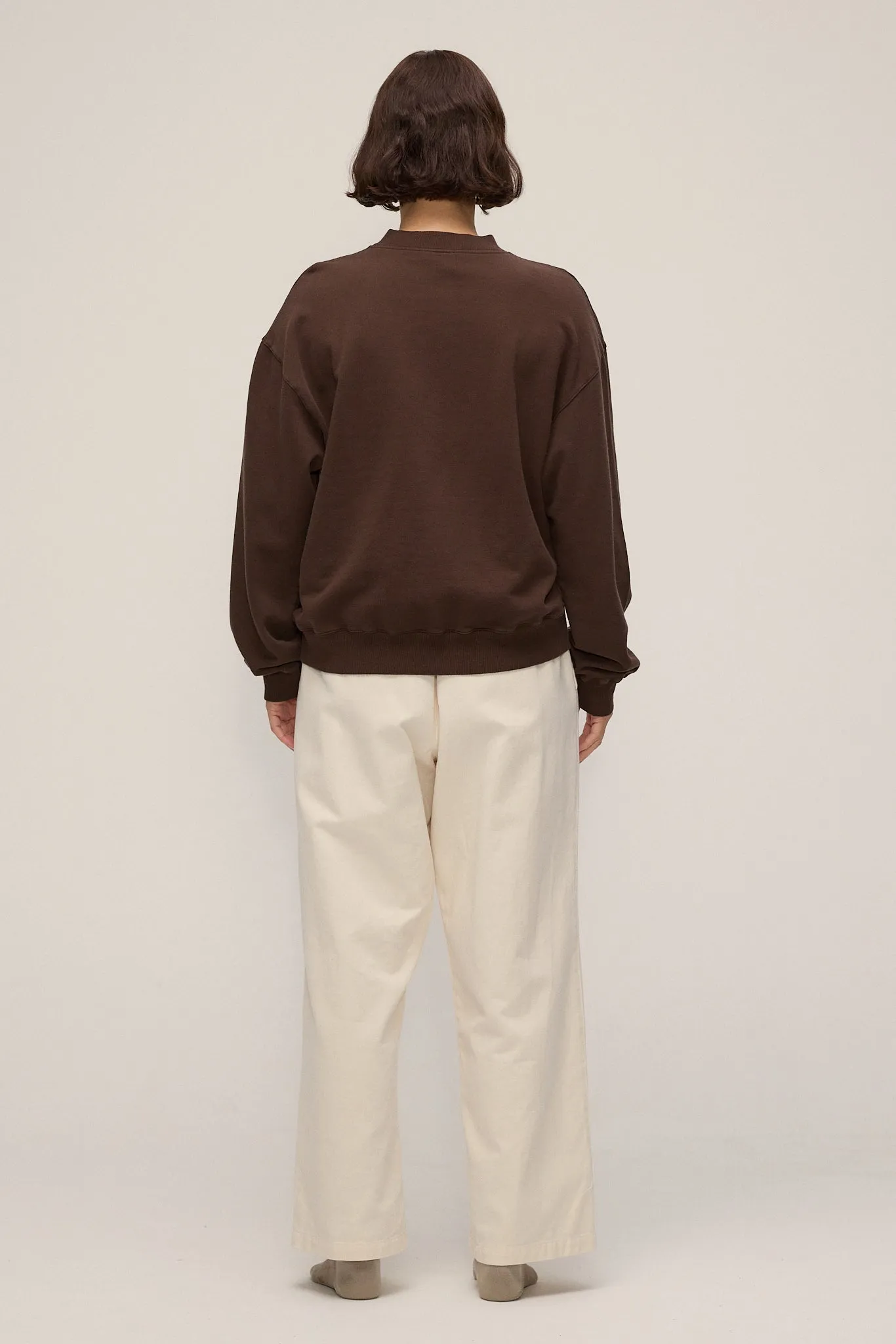 Organic Relaxed Sweater sold by Vege Threads product image thumbnail 3