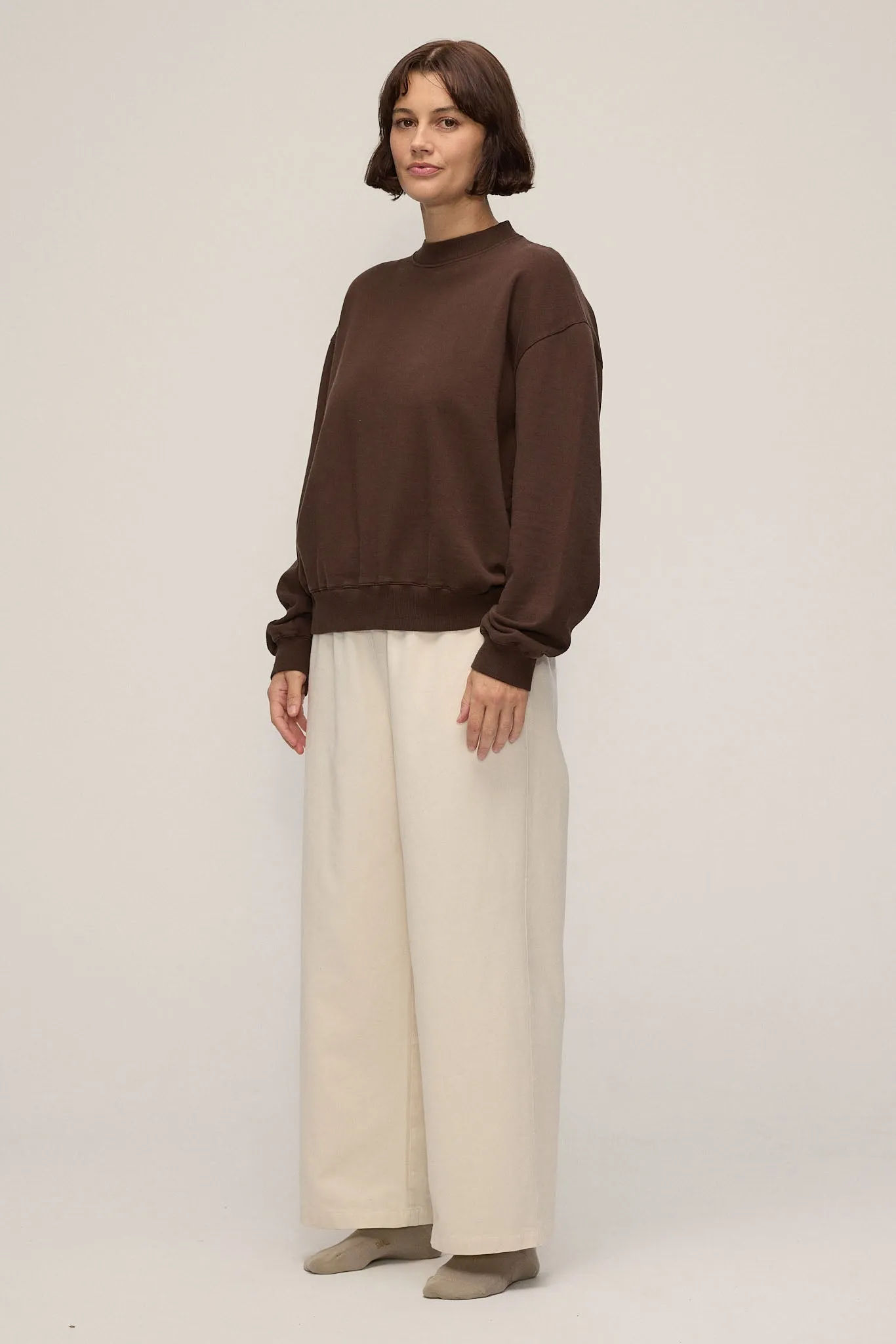 Organic Relaxed Sweater sold by Vege Threads product image thumbnail 2