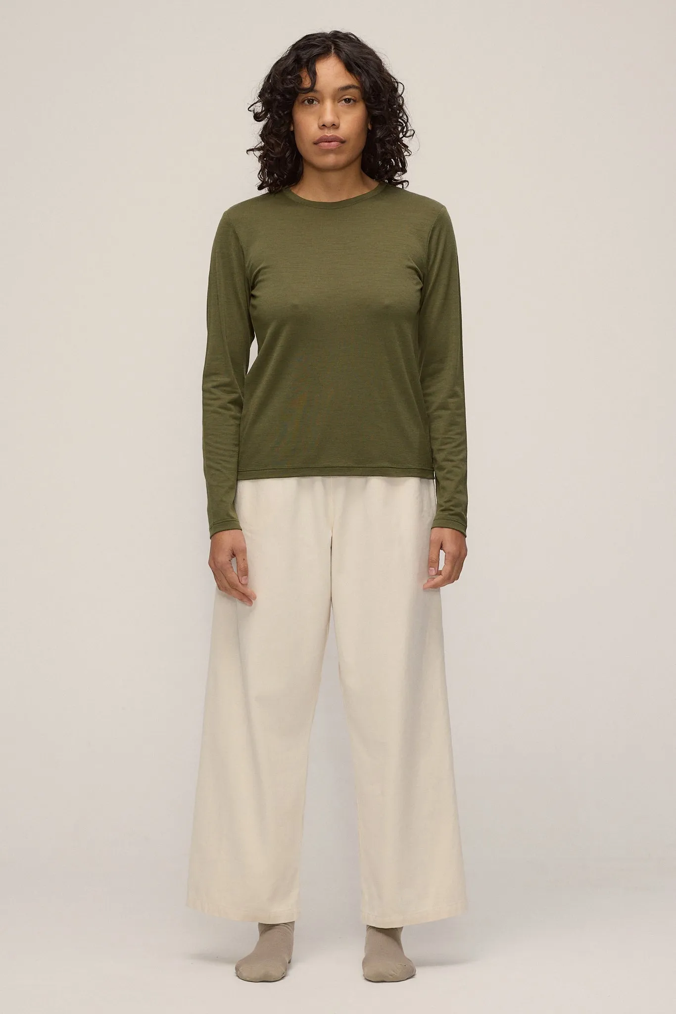 Merino Longsleeve Tee sold by Vege Threads product image thumbnail 4