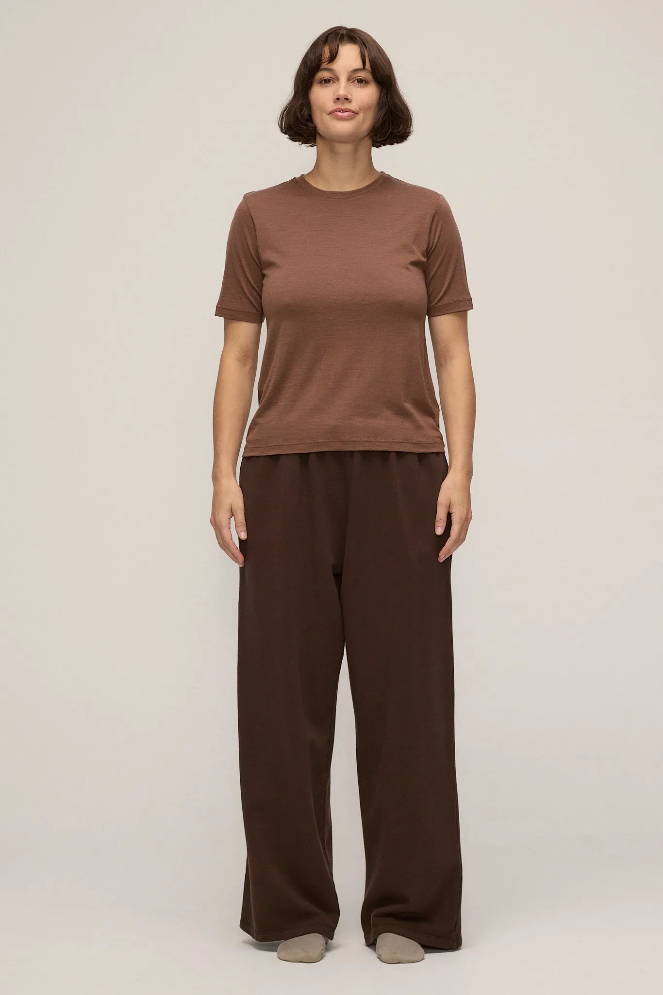 Merino Fitted Tee sold by Vege Threads product image thumbnail 5