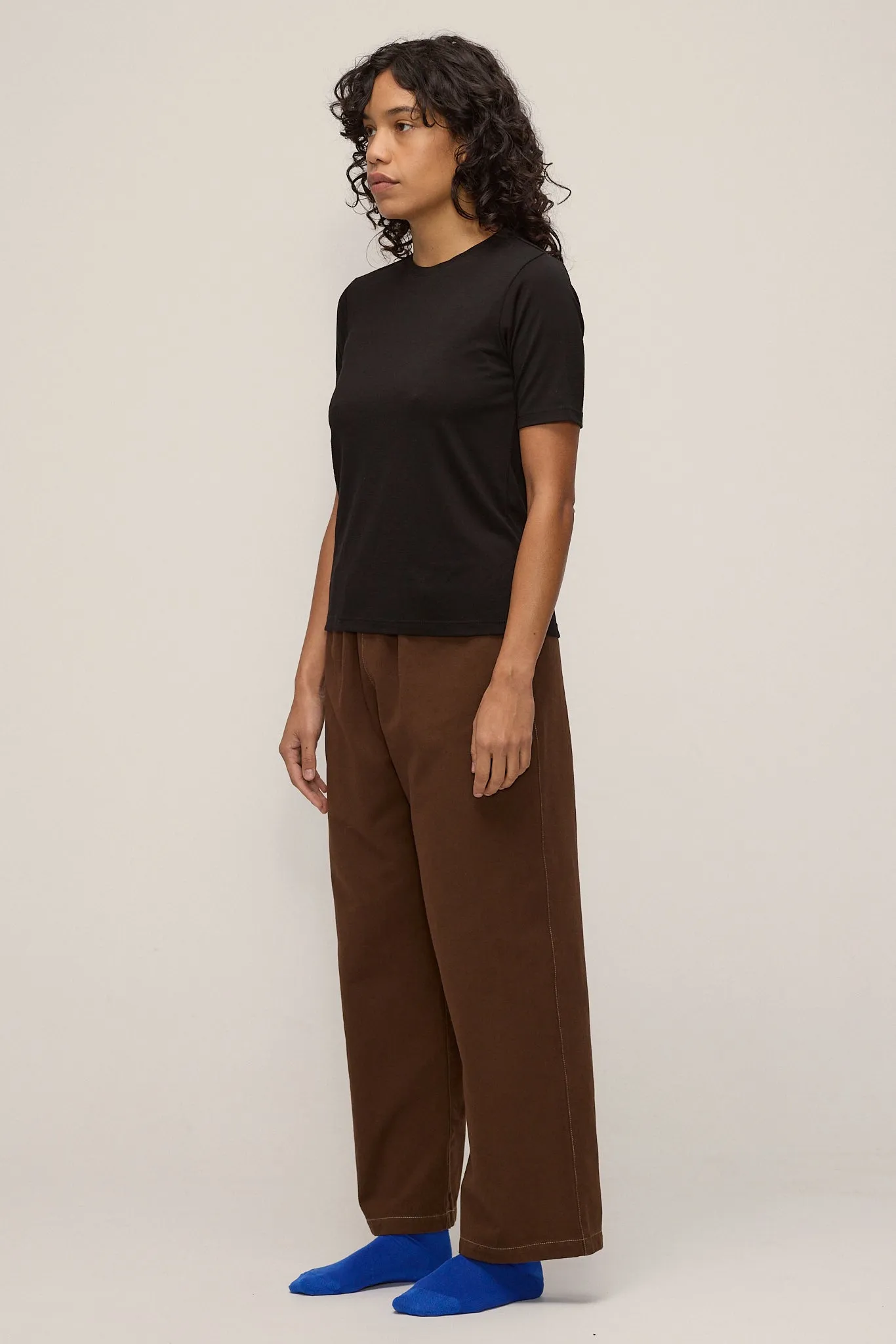Merino Fitted Tee sold by Vege Threads product image thumbnail 2