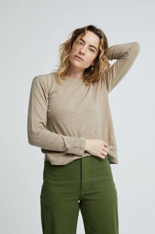 Hemp Longsleeve Tee made by Vege Threads