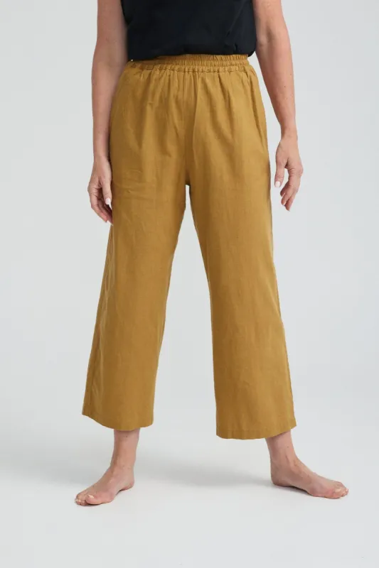 Hemp Wide Leg Pant sold by Vege Threads
