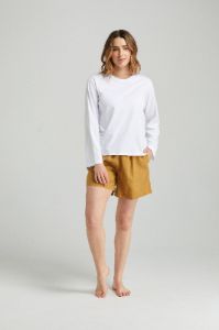 Organic Relaxed Longsleeve Tee sold by Vege Threads