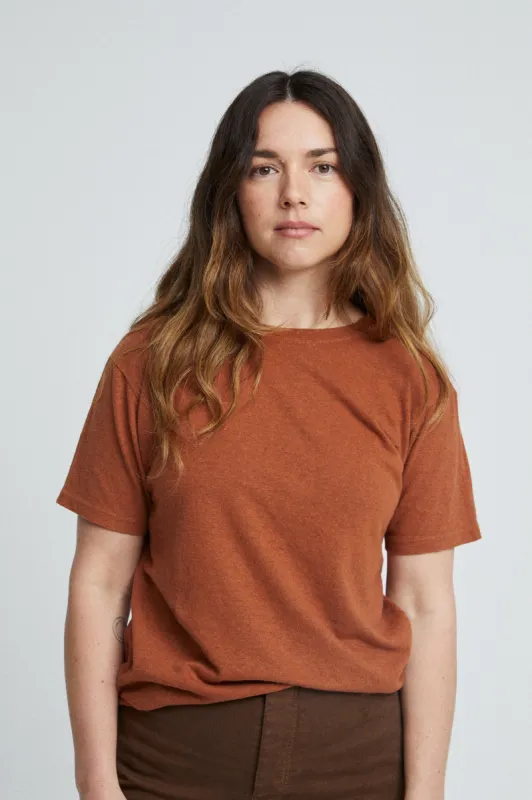 Hemp Crew Tee sold by Vege Threads