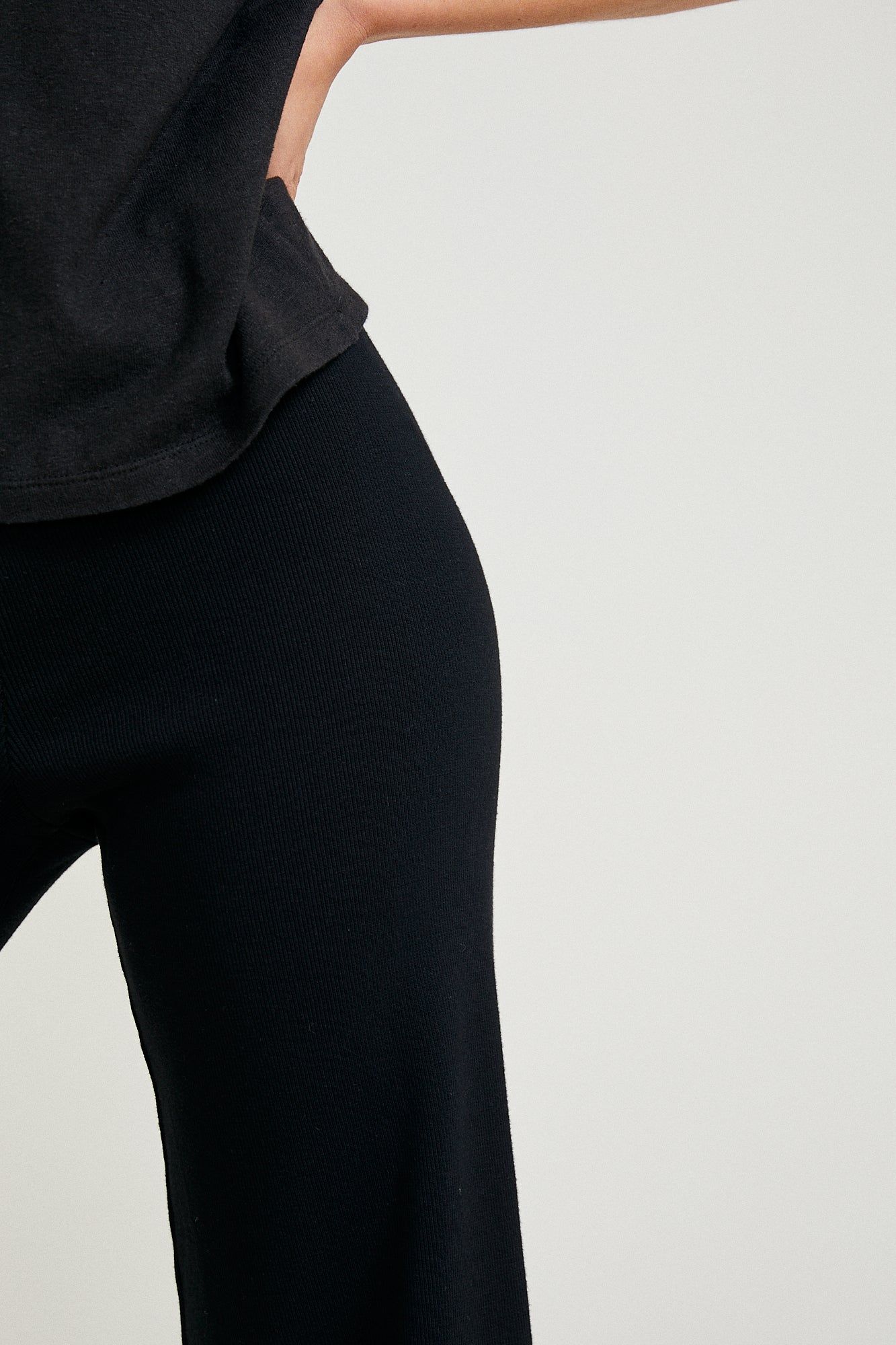 Organic Rib Lounge Pant sold by Vege Threads product image thumbnail 4