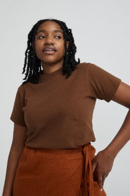Organic Crew Tee sold by Vege Threads