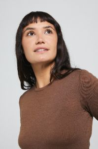 Merino Longsleeve Tee sold by Vege Threads