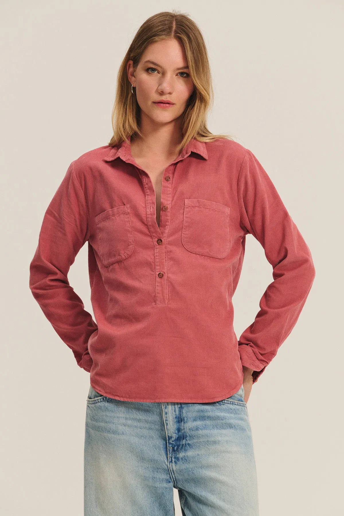 ARIELLE CORDUROY SHIRT sold by Velvet by Graham & Spencer