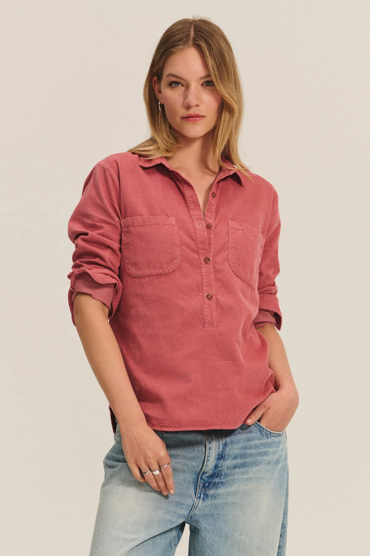 ARIELLE CORDUROY SHIRT sold by Velvet by Graham & Spencer product image thumbnail 4