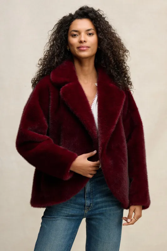 CAROLYN FAUX FUR JACKET sold by Velvet by Graham & Spencer