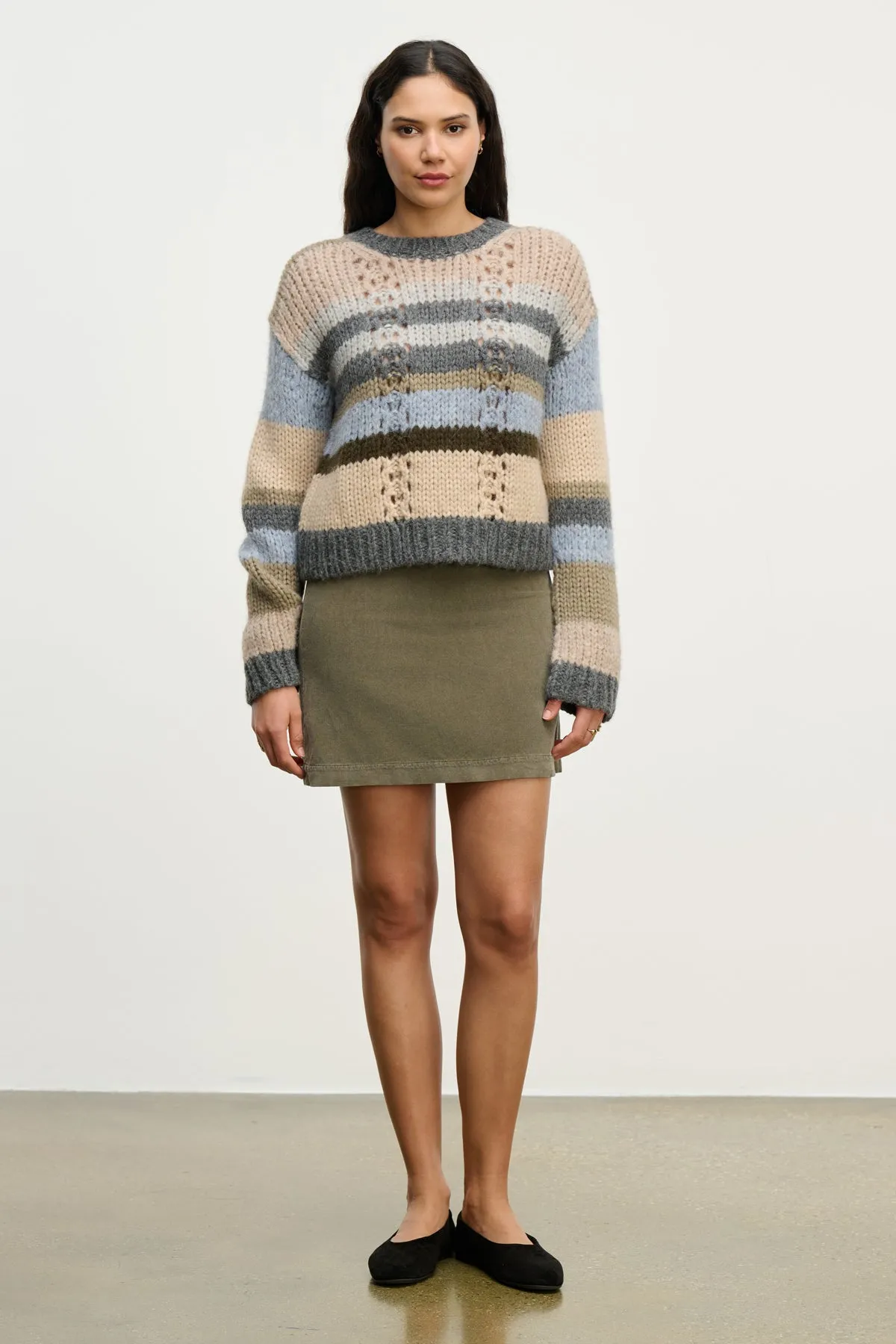 LIZA CORDUROY SKIRT sold by Velvet by Graham & Spencer