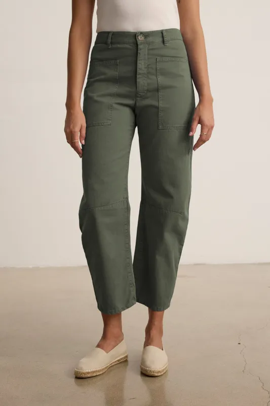 BRYLIE SANDED TWILL UTILITY PANT sold by Velvet by Graham & Spencer