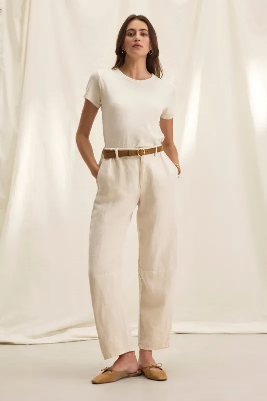 TAYLOR HEAVY LINEN PANT sold by Velvet by Graham & Spencer