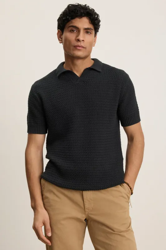 CARSTON SWEATER POLO sold by Velvet by Graham & Spencer