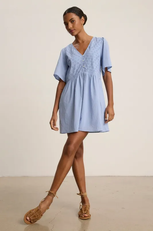 NELLI EYELET DRESS sold by Velvet by Graham & Spencer