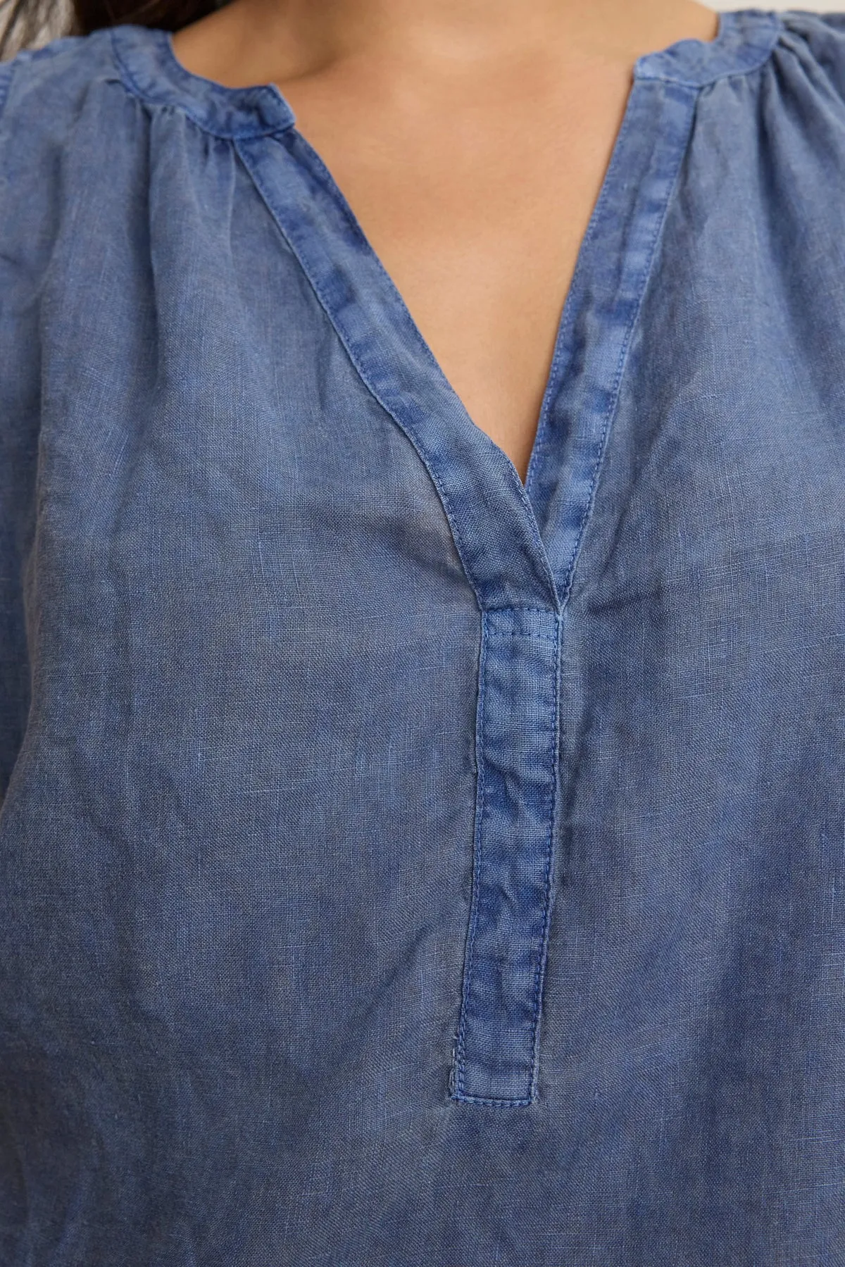 TACY LINEN TANK TOP sold by Velvet by Graham & Spencer product image thumbnail 3