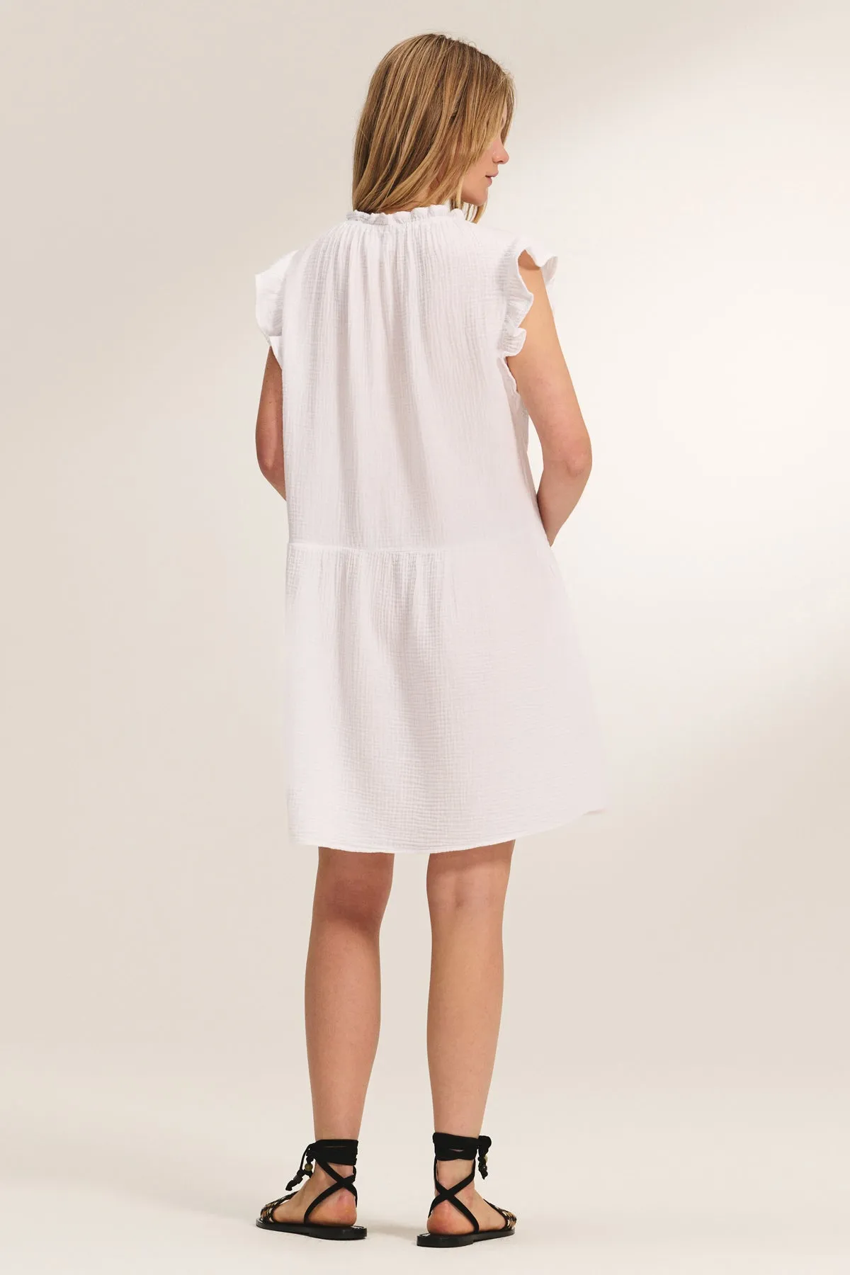 ANNIE COTTON GAUZE DRESS sold by Velvet by Graham & Spencer product image thumbnail 5