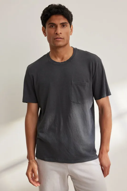 LEVINSON LINEN COTTON TEE sold by Velvet by Graham & Spencer