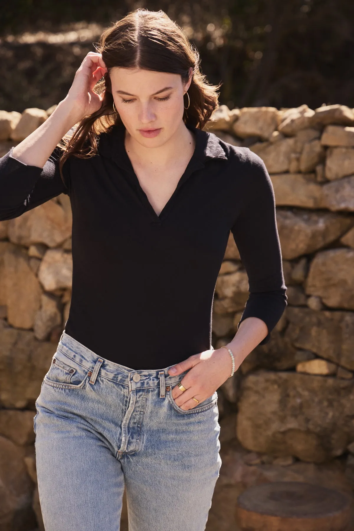 REED POLO sold by Velvet by Graham & Spencer product image thumbnail 2