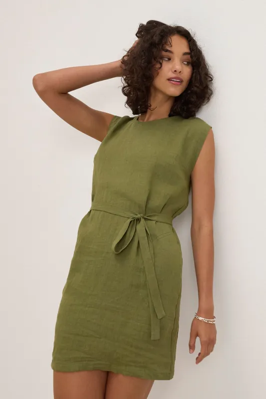 LARA LINEN DRESS sold by Velvet by Graham & Spencer