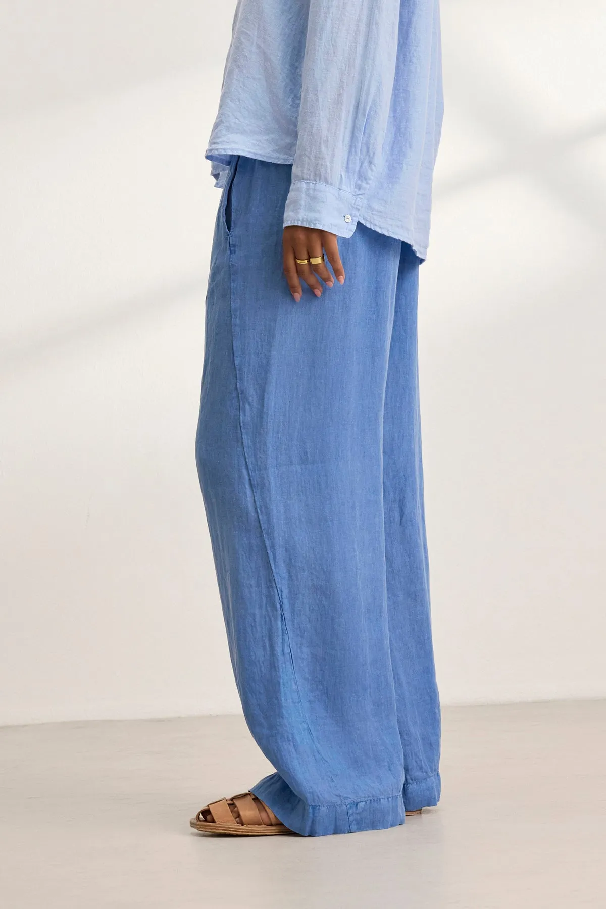 STEPHANIE LINEN PANT sold by Velvet by Graham & Spencer product image thumbnail 4