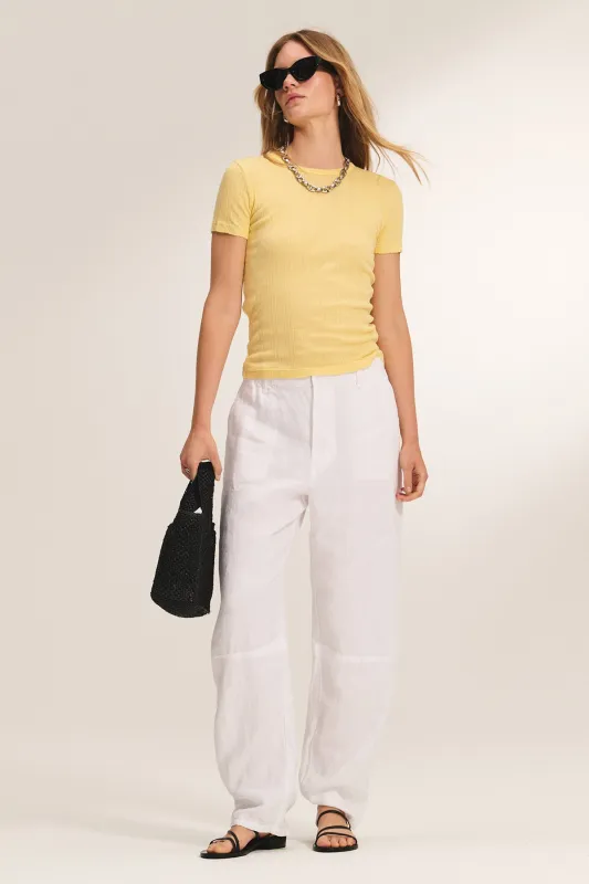 TAYLOR HEAVY LINEN PANT sold by Velvet by Graham & Spencer