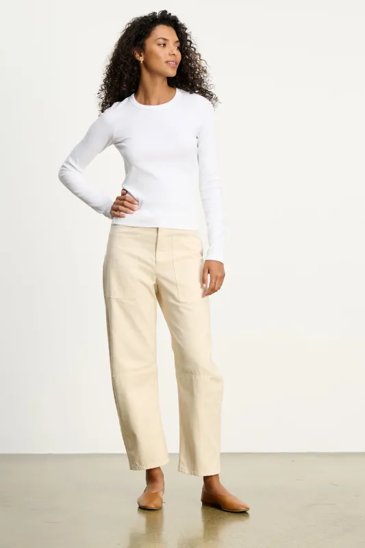 BRYLIE SANDED TWILL UTILITY PANT sold by Velvet by Graham & Spencer