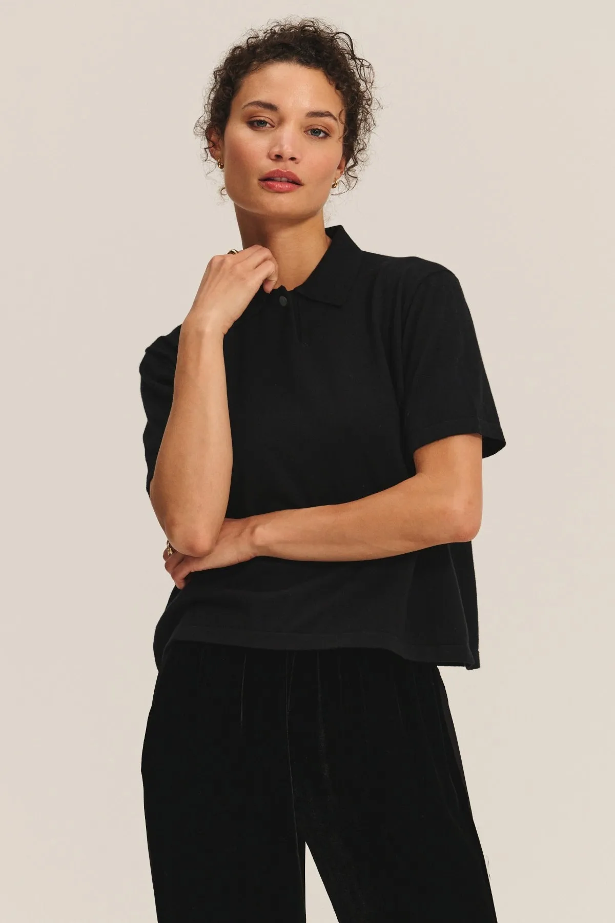 EMERSON SWEATER POLO sold by Velvet by Graham & Spencer product image thumbnail 2