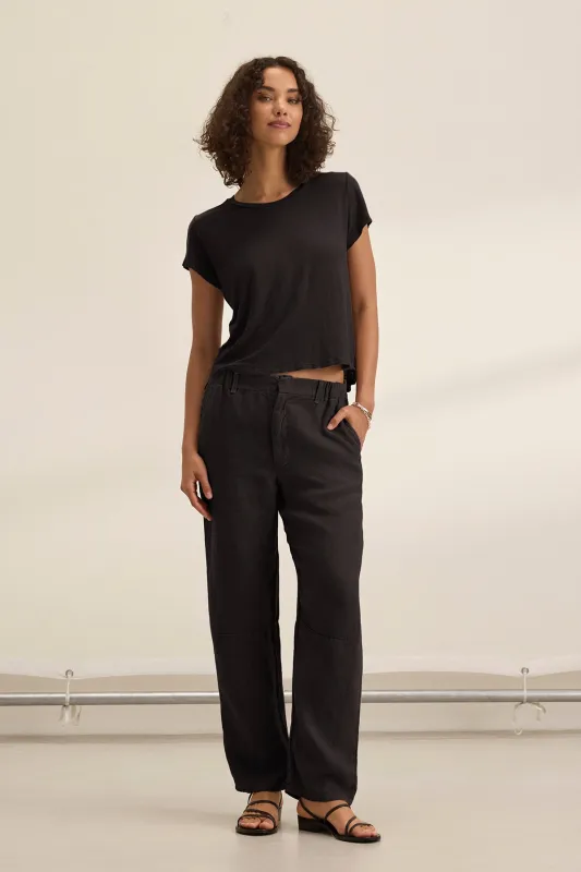 TAYLOR HEAVY LINEN PANT sold by Velvet by Graham & Spencer