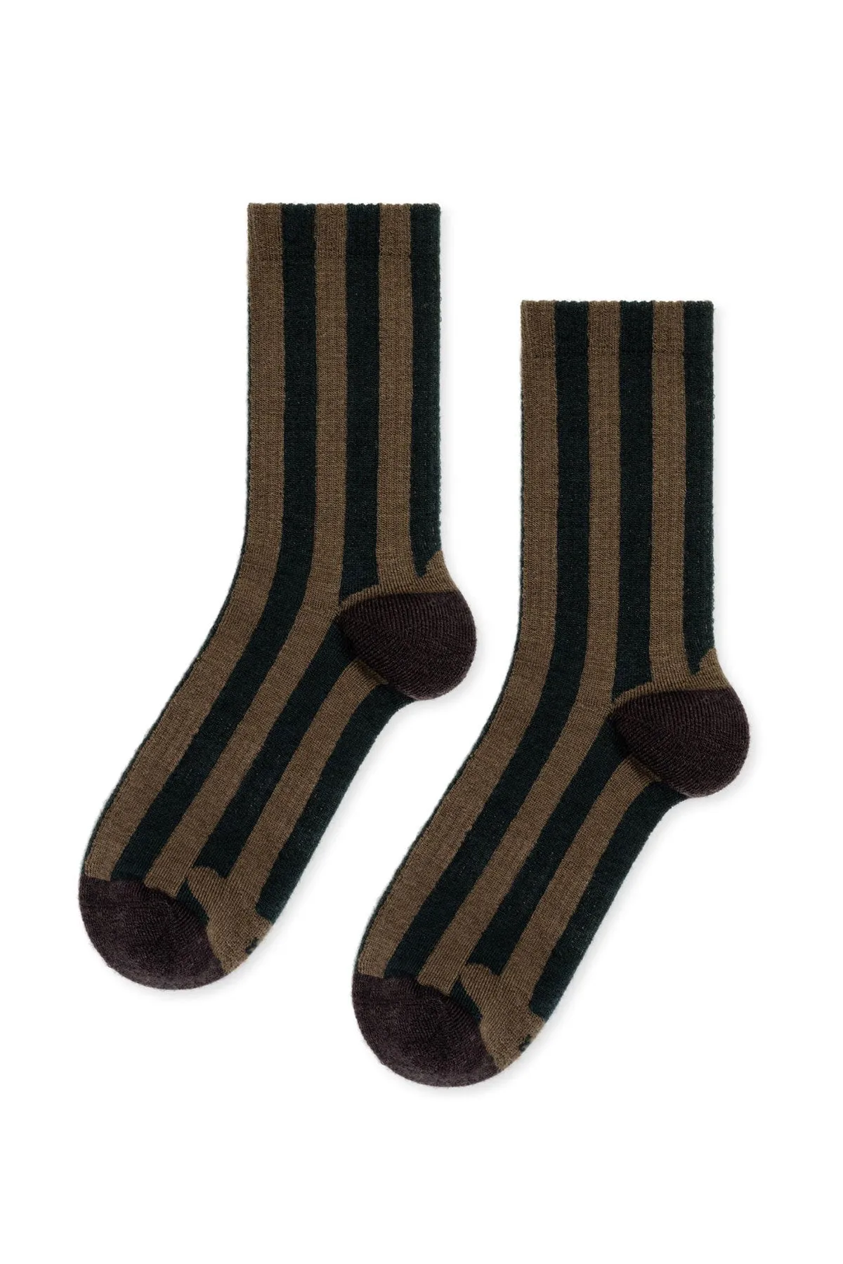 BUREN WOOL SPORTY CREW SOCKS BY HANSEL FROM BASEL sold by Velvet by Graham & Spencer