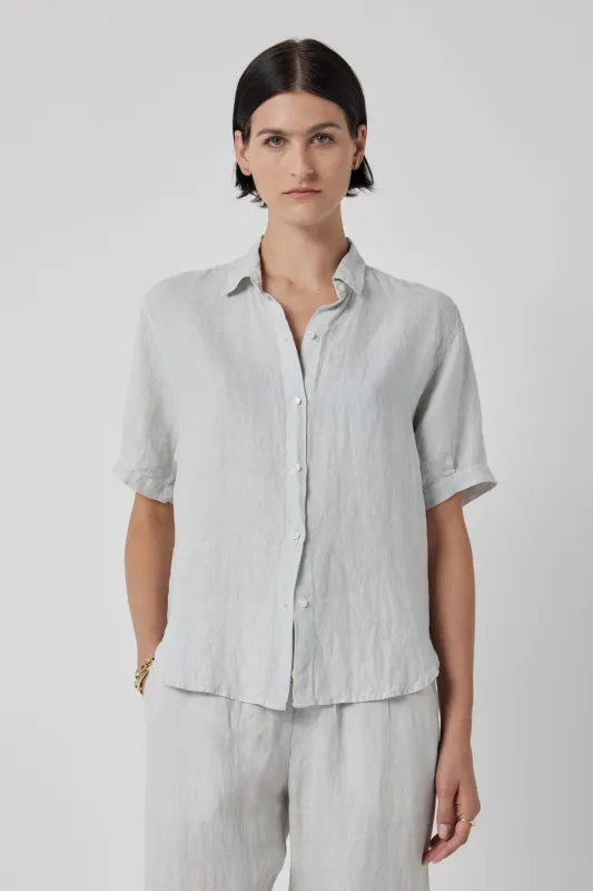 CLAREMONT LINEN SHIRT made by Velvet by Graham & Spencer