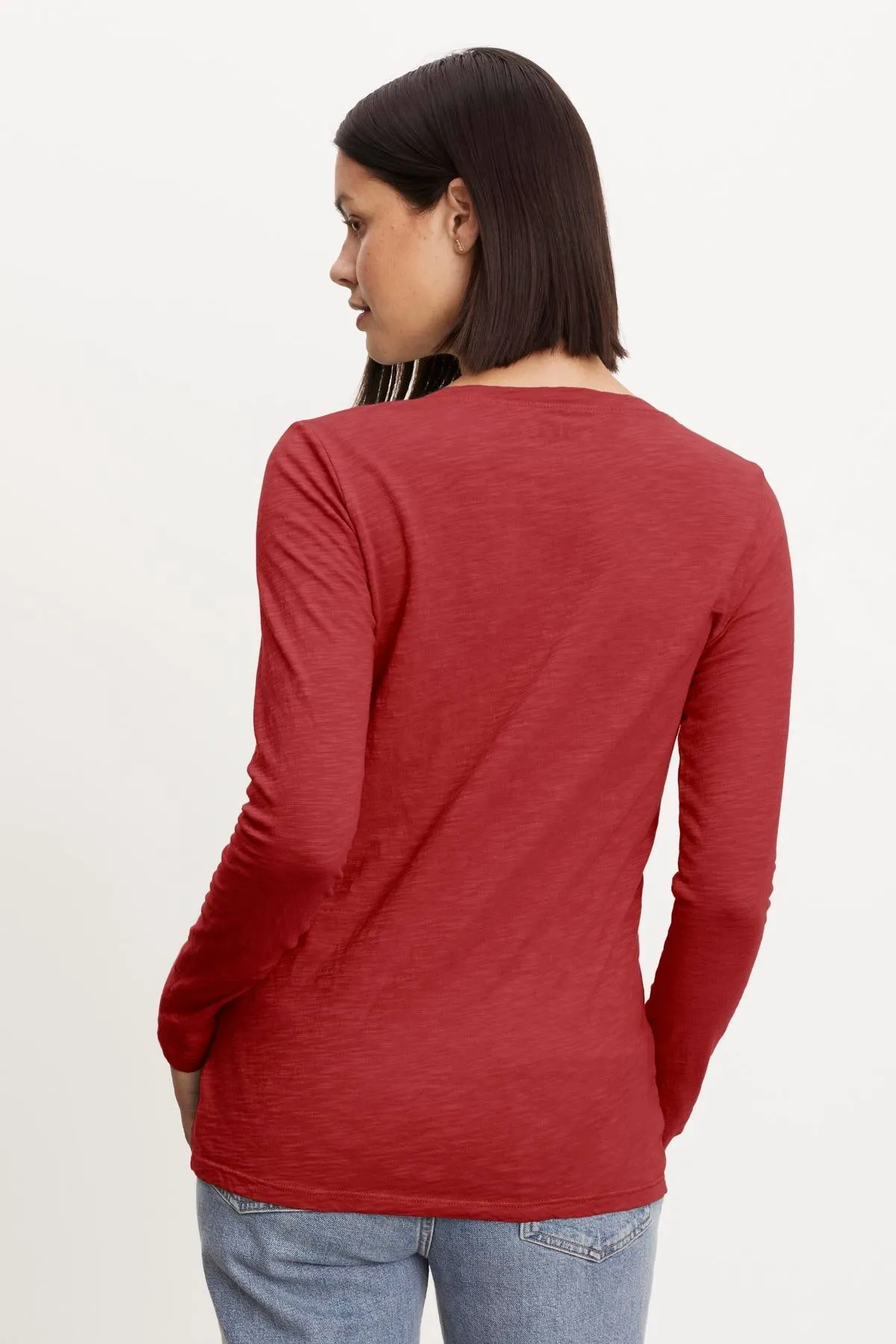 BLAIRE ORIGINAL SLUB TEE sold by Velvet by Graham & Spencer product image thumbnail 3