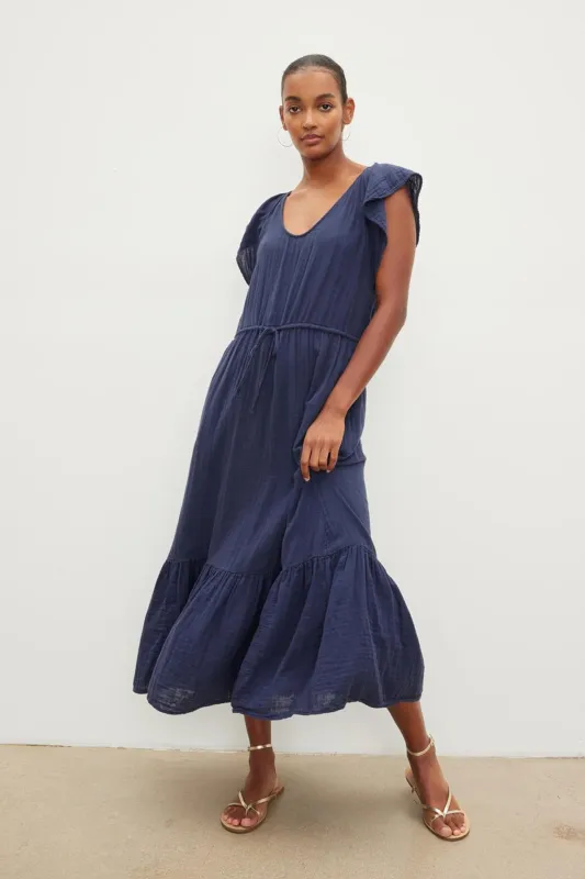ADALYN COTTON GAUZE TIERED DRESS sold by Velvet by Graham & Spencer
