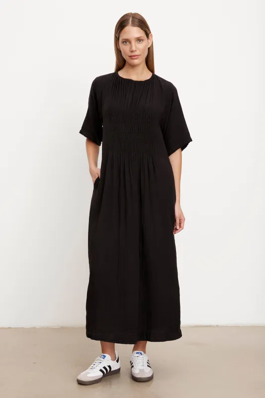 ASHLEIGH COTTON GAUZE MAXI DRESS made by Velvet by Graham & Spencer