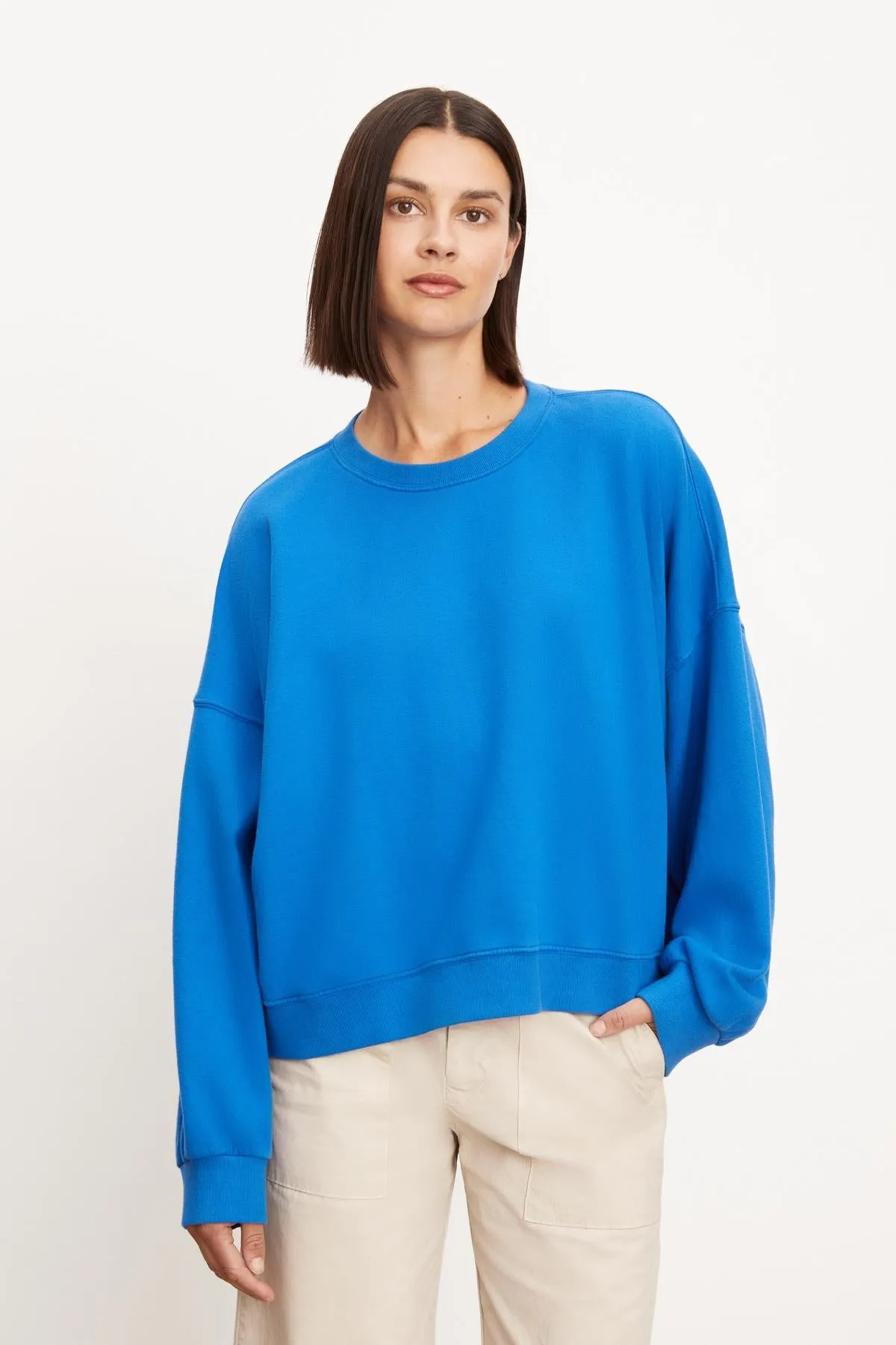 MARGOT OVERSIZED SWEATSHIRT sold by Velvet by Graham & Spencer product image thumbnail 3