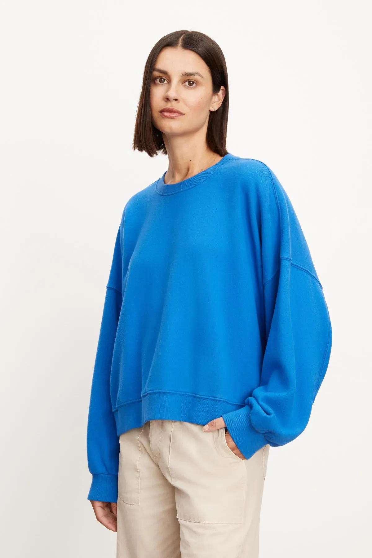 MARGOT OVERSIZED SWEATSHIRT sold by Velvet by Graham & Spencer product image thumbnail 4