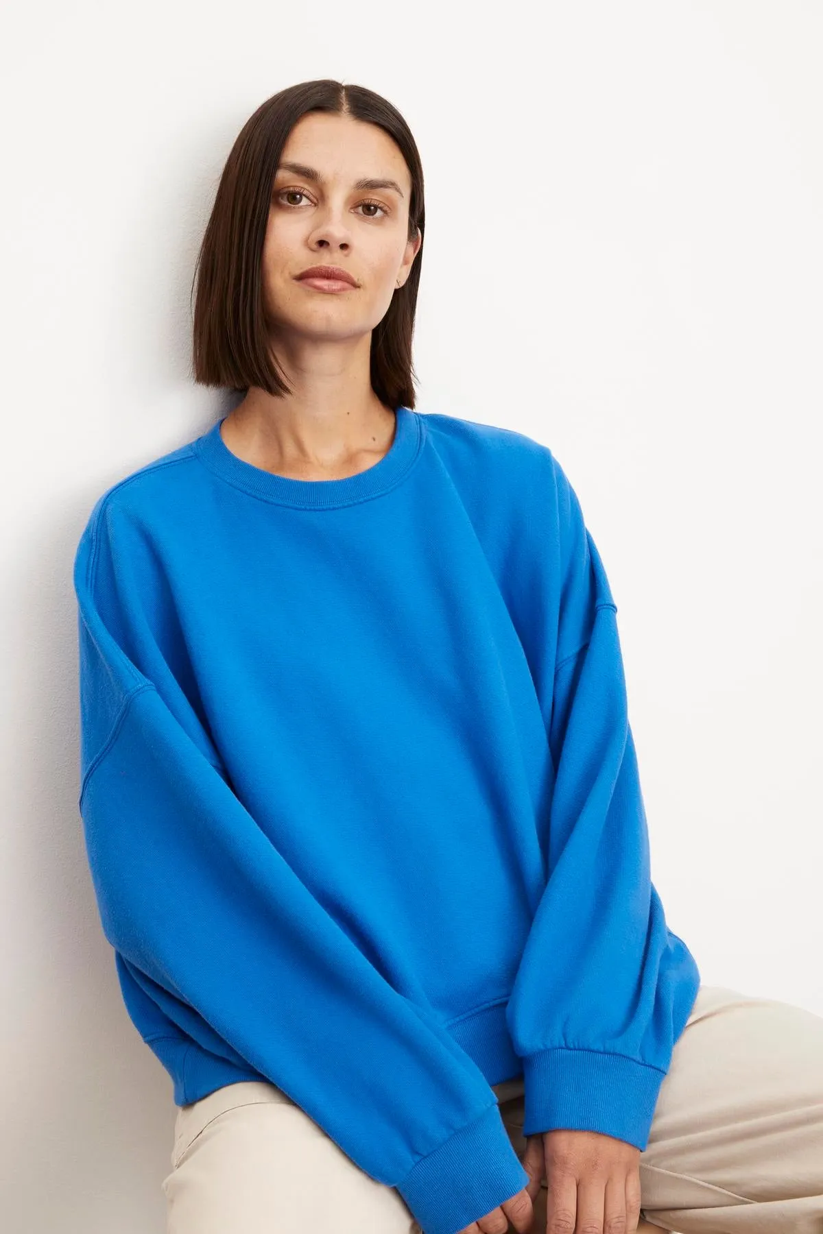 MARGOT OVERSIZED SWEATSHIRT sold by Velvet by Graham & Spencer