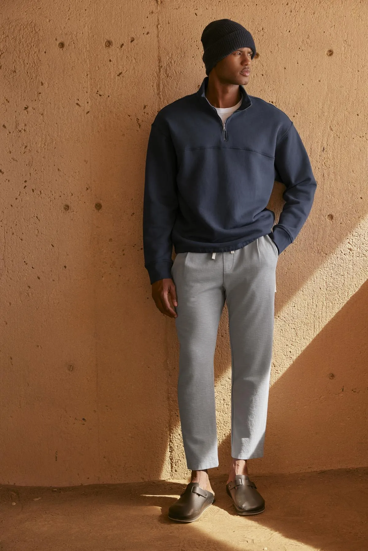 BOSCO QUARTER-ZIP SWEATSHIRT sold by Velvet by Graham & Spencer product image thumbnail 5