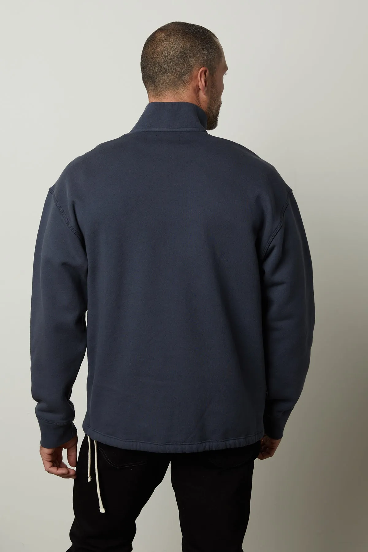 BOSCO QUARTER-ZIP SWEATSHIRT sold by Velvet by Graham & Spencer product image thumbnail 3