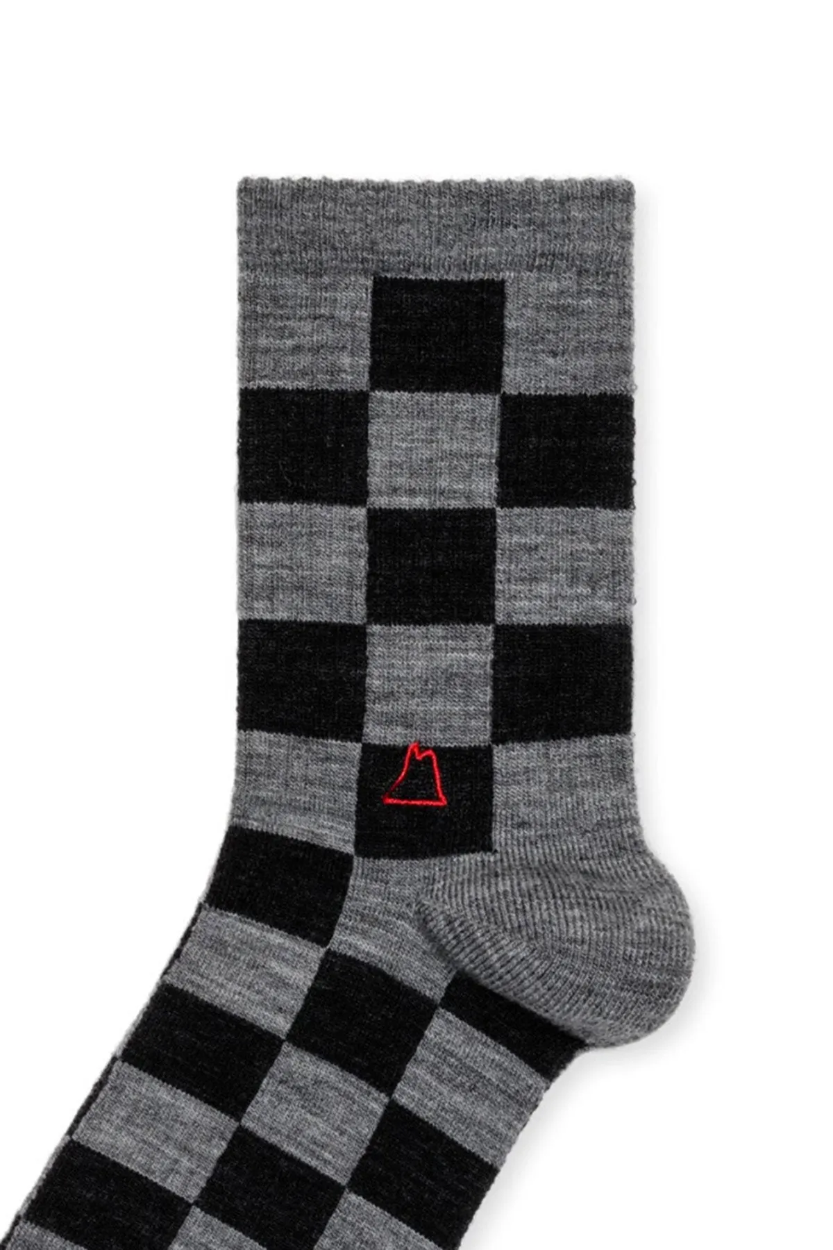 CHECKERED WOOL SPORTY SOCKS BY HANSEL FROM BASEL sold by Velvet by Graham & Spencer product image thumbnail 2