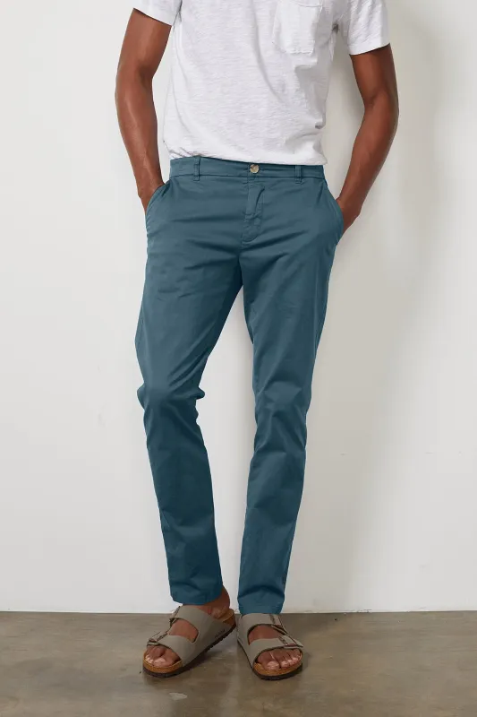 BROGAN COTTON TWILL PANT sold by Velvet by Graham & Spencer