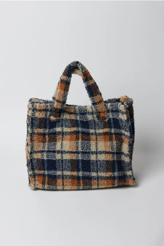 SMALL TEDDY TOTE made by Velvet by Graham & Spencer