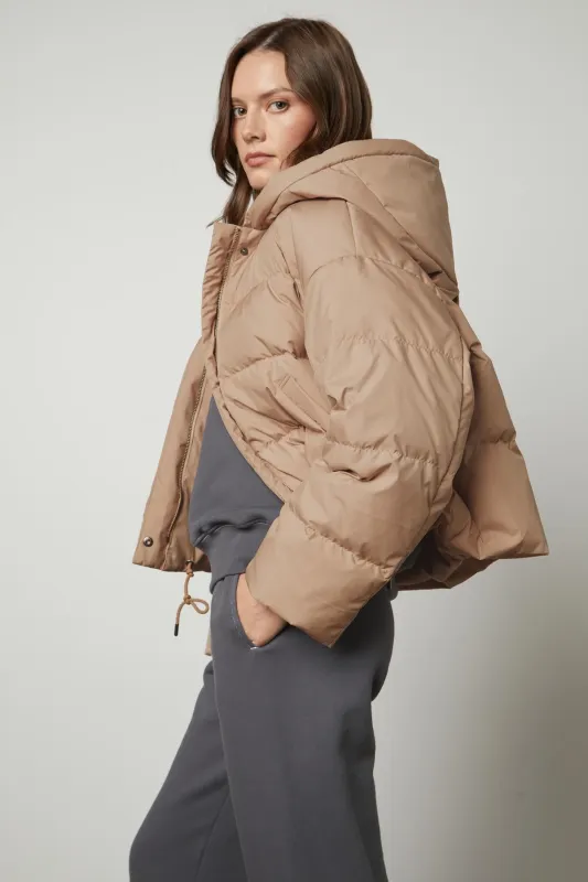 RAYLIN CROPPED PUFFER JACKET sold by Velvet by Graham & Spencer