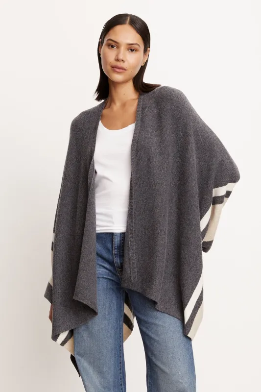 HARPER OPEN FRONT PONCHO sold by Velvet by Graham & Spencer