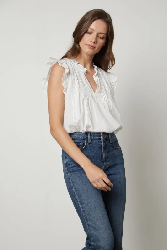 LIANA LACE TANK TOP made by Velvet by Graham & Spencer