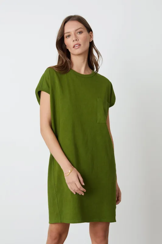 CASSIDY CREW NECK DRESS made by Velvet by Graham & Spencer