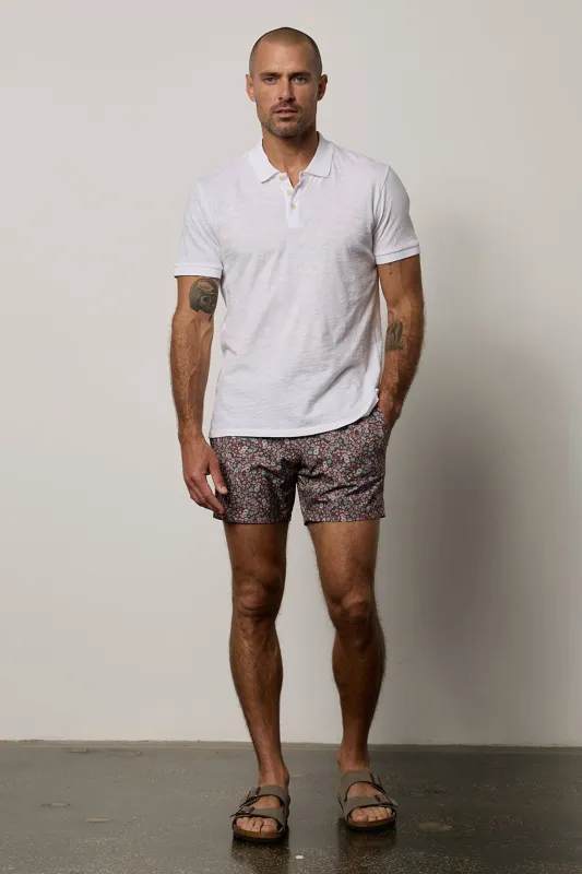 RICARDO PRINTED SWIM SHORT sold by Velvet by Graham & Spencer