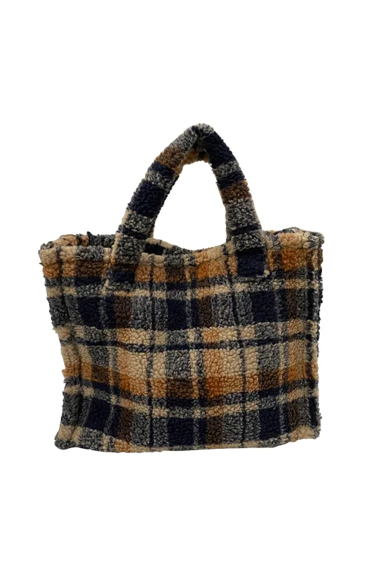 SMALL TEDDY TOTE made by Velvet by Graham & Spencer