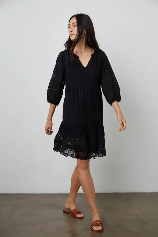 DOROTHY LACE BOHO DRESS made by Velvet by Graham & Spencer
